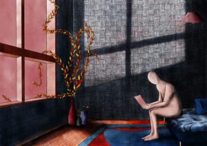 -La lettre- Illustration digitale (Format A4/A3)