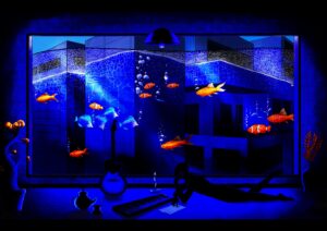 -Sunday Afternoon- Illustration Digitale (Format A4)