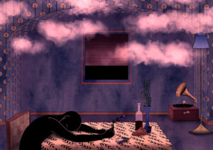 -Nostalgie-  Illustration digitale - (Format A2/A3/A4)