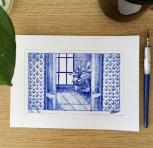 L’heure bleue fait partie de mes faits mains du lundi