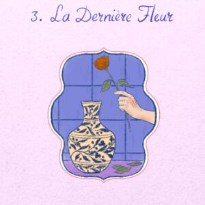 Le sticker illustré : la dernière fleur