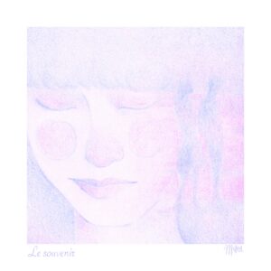 Illustration imprimée l souvenir