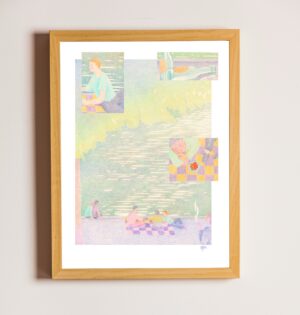 Déjeuners d’été, illustration A4